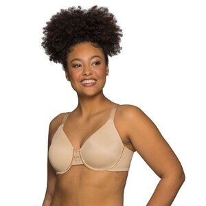 🆕VANITY FAIR Beauty Back Minimizer T-Shirt Bra 34DDD Beige #76080